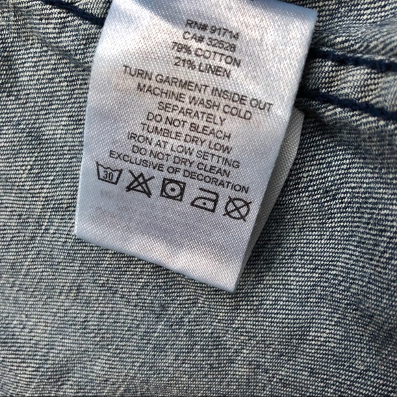 Men’s Denim Shirt - Picture 6 of 6